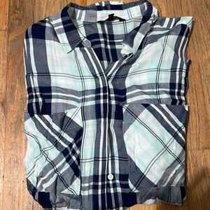 NWOT plaid top